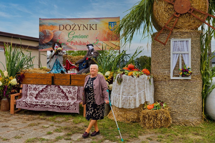Kolorowe wieńce, ludowa muzyka i wspólna zabawa. Dożynki w Pałukach już za nami